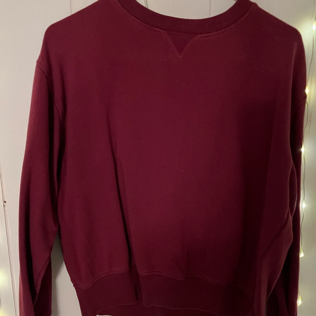 Basic Maroon Crewneck